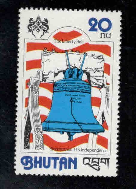 Bhutan  Scott 241 MNH** US Liberty Bell stamp