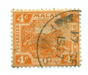 Malaya Federated States1926 #57 U SCV(2022)=$0.25