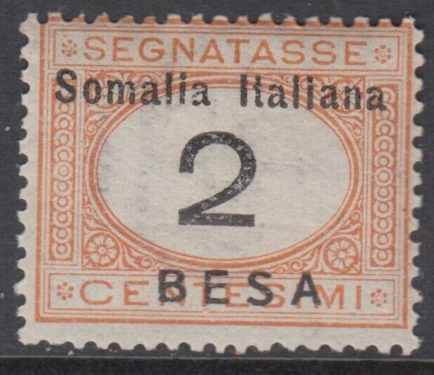 Italy Somalia Tax Sassone n.34 MNH**