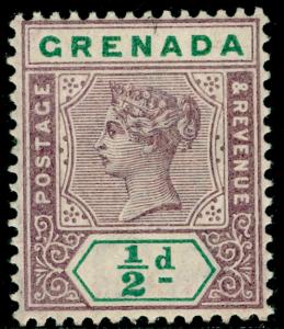 GRENADA SG48, ½d mauve & green, NH MINT.