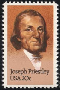 SC#2038 20¢ Joseph Priestley Single (1983) MNH