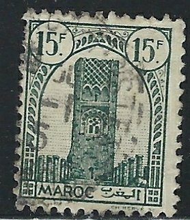 French Morocco 195 Used 1943 issue (fe7638)