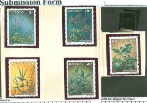 Rwanda #1324-8 Mint (NH) Single (Complete Set)