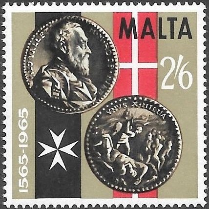 Malta 1965 Scott # 340 Mint NH. Free Shipping on All Additional Items.