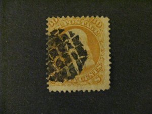 US #71 used  a20.12 1860