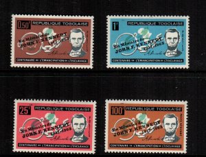 Togo  473 - 475 + c41   MNH cat $ 3.00