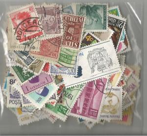 Worldwide 100 mixed used and mint