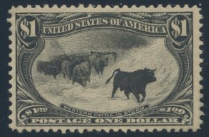 US Scott #292 Mint, VF, H, PFC