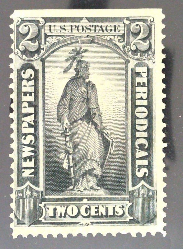 Scott #PR9 - F - 2c Black - Newspaper Stamps - NG - 1875
