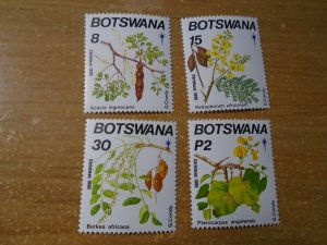 Botswana  #  483-86  MNH