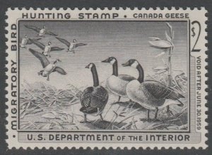 U.S. Scott Scott #RW25 Duck Stamp - Mint NH Single