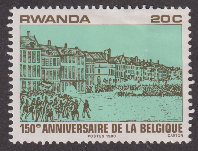 Rwanda 993 Belgian War of Independence 1980