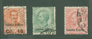 Eritrea #34-36 Used
