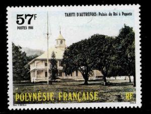 French Polynesia Scott 435 MNH** Royal Palace stamp