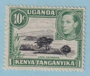 KENYA UGANDA & TANGANYIKA SG 135a  USED - MOUNTAIN RETOUCH - VERY FINE! - KAB