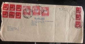 1961 Karachi Pakistan Airmail Cover To Vienna Austria