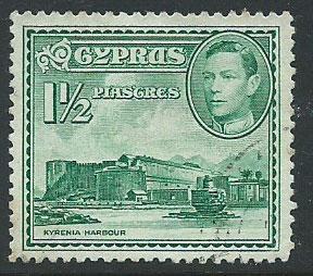 Cyprus SG 155ab Fine  Used