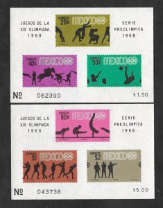 SD)1968 MEXICO GAME OF THE 19TH OLYMPIAD OF 68´, FIGHT 20C, PENTATHLON