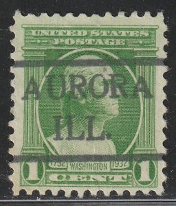 Precancel - Aurora, IL - PSS 479