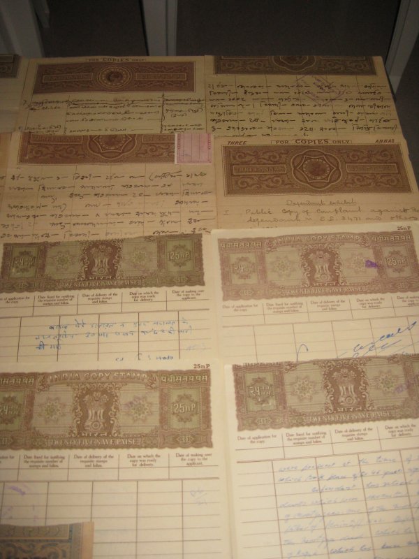 India Fiscal 26 Different QV to KGVI FOR COPIES Stamp Paper Fine Used Collection