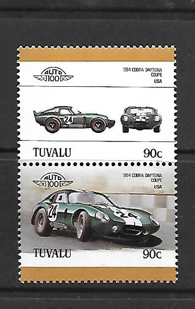 TUVALU, 395, MNH, AUTOMOBILE TYPE