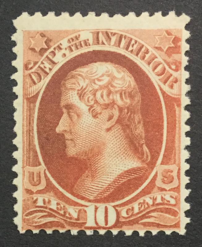 MOMEN: US #O100 OFFICIAL MINT OG H $110 #22076