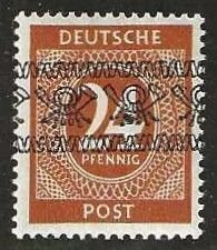 Germany Sc. 587B  mint, never hinged, signed. 1948 (G663)