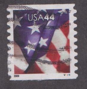 US #4394 Flag Used PNC Single Plate #V1111  