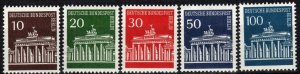 Germany #9N251-5  MNH CV $5.55  (X3428)