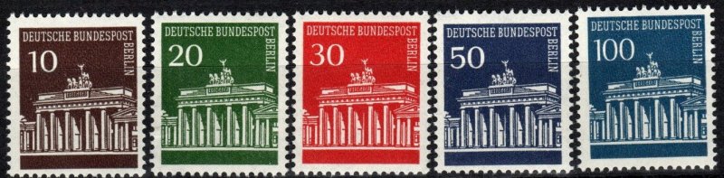 Germany #9N251-5  MNH CV $5.55  (X3428)