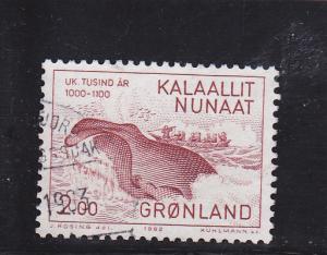 Greenland  Scott#  148  Used