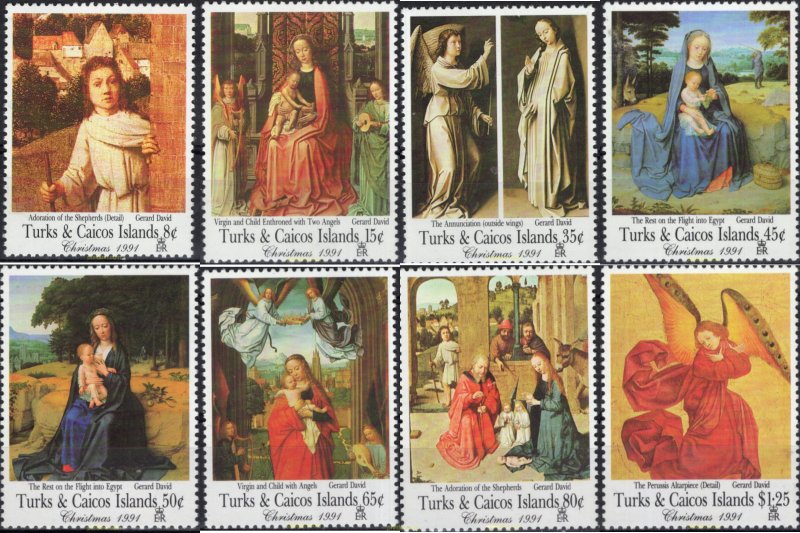702937 MNH TURKS Y CAICOS 1991 NAVIDAD