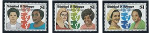 Trinidad & Tobabo Scott 337-339 MNH Complete Set