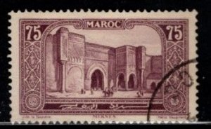 French Morocco - #107 Bab Mansour Meknes - Used