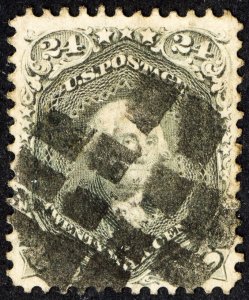 US Stamps # 78 Used Superb Gem Scott Value $350.00