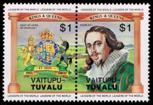 Tuvalu-Vaitupu #22 King Charles I; MNH