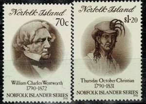 NORFOLK ISLAND   1990 NORFOLKS ISLANDERS MNH