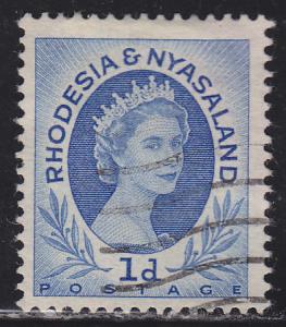 Rhodesia & Nyasaland 142 Queen Elizabeth II 1954