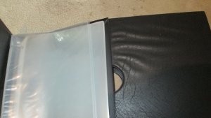 Prinz Album with Dust Case with 31 soft Polyvinyl Pages used very good condition
