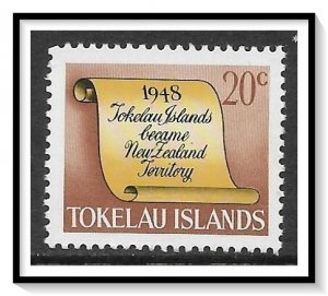 Tokelau #19 History Of Tokelau MNH