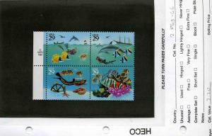 Mint block of 4 Scott #2863 to 2866 with USPS copyright