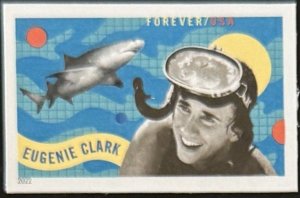 US Scott #5693a Imperf. Eugenie Clark