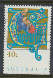 Australia SG 1432  Used  x booklet bottom margin imperf - Christmas