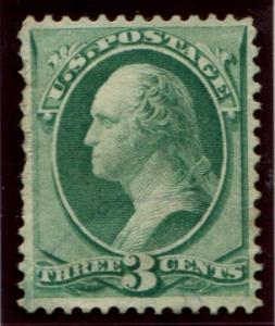 147 US 3c Washington, used cv $1.50