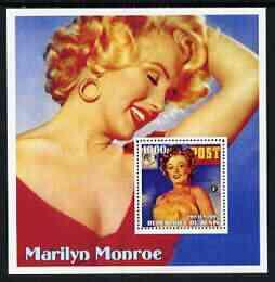 BENIN SHEET MARILYN MONROE