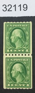 US STAMPS #410 MINT OG NH VF PAIR LOT #32119