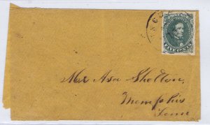 CSA 1 Huge 4 margin copy on cover Tuscumbia AL postmark