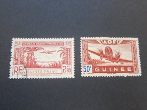 French Guiana 1940 Sc C2,C6 FU