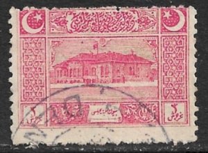 TURKEY IN ASIA 1922 3pi Parliament Hose Pictorial Sc 103 Used