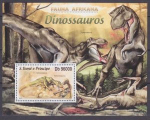 2013 Sao Tome and Principe 5085/B876 Dinosaurs 10,00 €